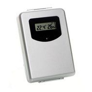 Cideros Wireless Electronic Weather Station Alarm Clock with Outdoor Sensor Hygrometer Thermometer Moon phase... N2