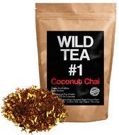 Coconut Chai Tea, Organic Loose Leaf Tea, Wild Tea #1 Herbal Rooibos Chai Tea (2 ounce) N2