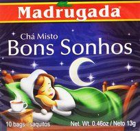Passion Fruit Tea 10 tea bags - Ch&aacute; de Maracuj&aacute; 10 sach&ecirc;s - Madrugada - 0.5oz (15g) GLUTEN FREE - (PACK OF 04) N2