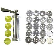 25 Piece Cookie Press Pump Machine Biscuit Maker Set by KurtzyTM N3