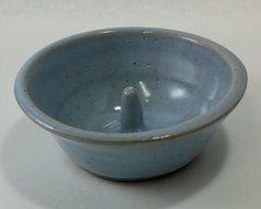 Aunt Chris' Pottery - Hand Made Clay - Individual Apple Baking and Serving Dish - With Molden-In - Fast Baking... N20