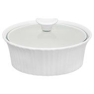 2 packs 1.5QT WHT RND Casserole