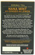 Wissotzky Tea Signature Collection Nana Mint with Ginger and Lemon Tea, 1.4 Ounce (16 Count) N11