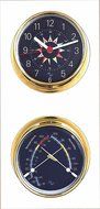 Blue Flag 5.75 Cabin Gift Set presented in a Leather Finish Felt Lined Gift Box with Clock and Comfort Meter N2