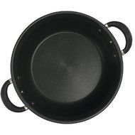 Circulon Momentu Stainless Steel Nonstick 4-Quart Covered Casserole with Locking Straining Lid N2
