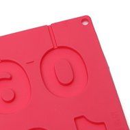 "DIY Numbers Lollipop Mold Chocolate Cake Silicone Fondant Mould" shopping