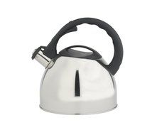 bredemeijer Universal Teakettle, 2.5-Liter, High Gloss Metallic with Black Handle