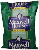 Maxwell House Special Delivery Ground Coffee, Decaffeinated, 1.3-Ounce Packages (Pack of 42)