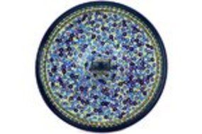 Polmedia Polish Pottery 14-inch Stoneware Bowl with Handles H7368D Hand Painted from Zaklady Ceramiczne in Boleslawiec...