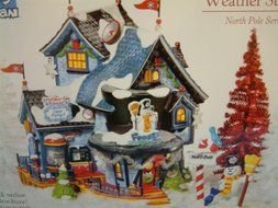 Department 56 North Pole Series - Frosty's Christmas Weather Station