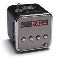 BephaMart TD-V26 Portable Mini Stereo FM Radio MP3 Speaker Music Player Support Micro SD TF USB N6