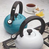 Circulon Teakettles Sunrise Whistling Teakettle, 1 1/2-Quart, Navy Blue N7