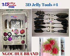 3d Gelatin Art Tools - Type 4 - 3d Jelly Cake Tools - 10 Pcs/set