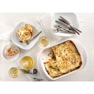 Lekue Steam &amp; Roast 1-2 Servings Ceramic Baking Dish and Silicone Lid, Green N8