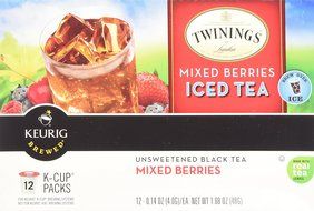 Twinings Mixed Berries Iced Tea Keurig K-Cups, 24 Count