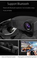 Joyhero 3000LM Projector,1280 x 800 Pixels FHD 1080P LCD Projector Media Player Home Theater N3