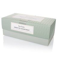 Tea Forte Presentation Box Sampler with 20 Handcrafted Pyramid Tea Infusers - Green Tea Assortment N6