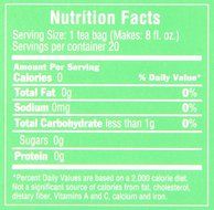 Triple Leaf Tea, Tea Bags, Green Tea, 1.34-Ounce Bags, 20-Count Boxes (Pack of 6) N2