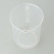 Great Value 250ml High-class Plastic Petiolate Dial Counting Cup for DIY Baking Transparent N2