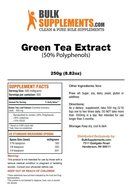 BulkSupplements Pure Green Tea 50% Polyphenols Powder (250 grams)