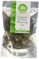 10 Blooming Flower Tea - 5 Jasmine and 5 Green