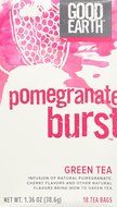 Good Earth Pomegranate Burst Green Tea, 18 Tea bags