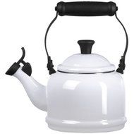 Le Creuset 1.25-Qt. Enamel on Steel Demi Teakettle, Color: White