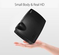 Joyhero 3000LM Projector,1280 x 800 Pixels FHD 1080P LCD Projector Media Player Home Theater N5