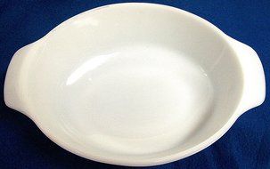 Anchor Hocking 1-1/2 Qt Covered Casserole - Vegetable Pattern N2