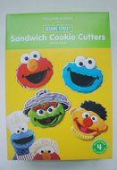 Sesame Street Sandwich Cookie Cutters Mold Set
