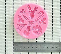 WilsonBaking Love Collection - Christmas Tree Decor Mold Decorations Silicone Mold Silicone Fondant Lace Molds...