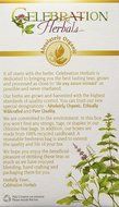 Celebration Herbals Black Cohosh Root Tea, Organic, 24 Teabag N4