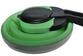 Collapsible Silicone Tea Kettle - Portable Foldable Design, Made with Food Grade Stainless Steel Base for Extreme... N5