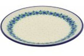 Polmedia Polish Pottery 14-inch Stoneware Platter H9919E Hand Painted from Ceramika Artystyczna in Boleslawiec... N3