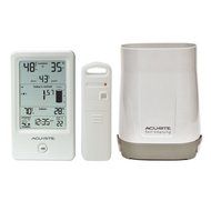 AcuRite 01089M Rain Gauge with Thermometer &amp; Humidity