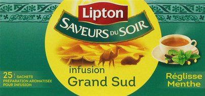 Lipton Saveurs du Soir French Tisane 25 sachets