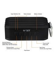 Antonso BV370 Cuboid Sport Outdoor Portable Waterproof Bluetooth 4.0 Loud Speaker Amplifier with Passive Bass... N19