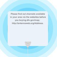 Indoor TV Antenna - ANTRobut 50 Miles Range Digital HDTV Antenna with Detachable Amplifier and Power Supply -... N4