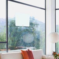Indoor TV Antenna - ANTRobut 50 Miles Range Digital HDTV Antenna with Detachable Amplifier and Power Supply -... N5