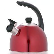 Creative Home 72211R Rhapsody All Stainless Steel Tea Kettle, 2.1-Quart N2