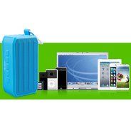 Antonso BV370 Cuboid Sport Outdoor Portable Waterproof Bluetooth 4.0 Loud Speaker Amplifier with Passive Bass... N22