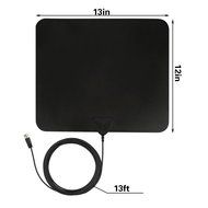 Indoor TV Antenna - ANTRobut 50 Miles Range Digital HDTV Antenna with Detachable Amplifier and Power Supply -... N8