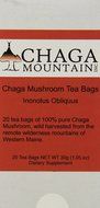 Chaga Mushroom in Tea Bags, 20 Count