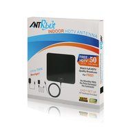 Indoor TV Antenna - ANTRobut 50 Miles Range Digital HDTV Antenna with Detachable Amplifier and Power Supply -... N12