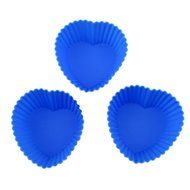 KAWAICAT 6-Pcs Reusable Silicone Baking Cups, Cupcake Liners, Muffin Cups - Non-Stick, Heat Resistant (Up to 480... N2