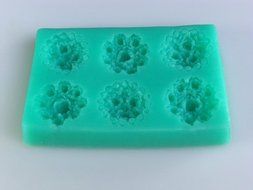 Lovely Flower Shape Silicone Soap Mold Fondant Cake Decorating Styling Tools Bakeware Cooking Tools Kitchen Accessories