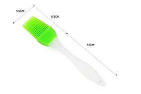 Safe Set of 4 Resistant BBQ Brushes Silicone Pastry for Kitchen Grilling Camping Dishwasher