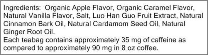YOGI TEA,OG3,CRML APPL SLIM LF, 16 BAG