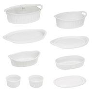 Corningware French White 10 Piece Bake Set