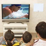Indoor TV Antenna - ANTRobut 50 Miles Range Digital HDTV Antenna with Detachable Amplifier and Power Supply -... N14